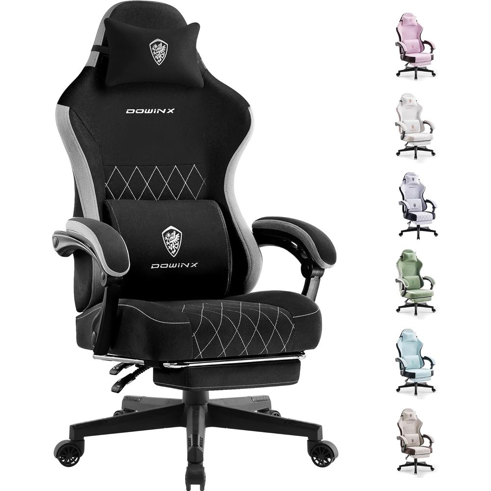 abric Gaming Chair, Ergonomic  - Video Gaming & Esports Usd Acc ulasan dan harga