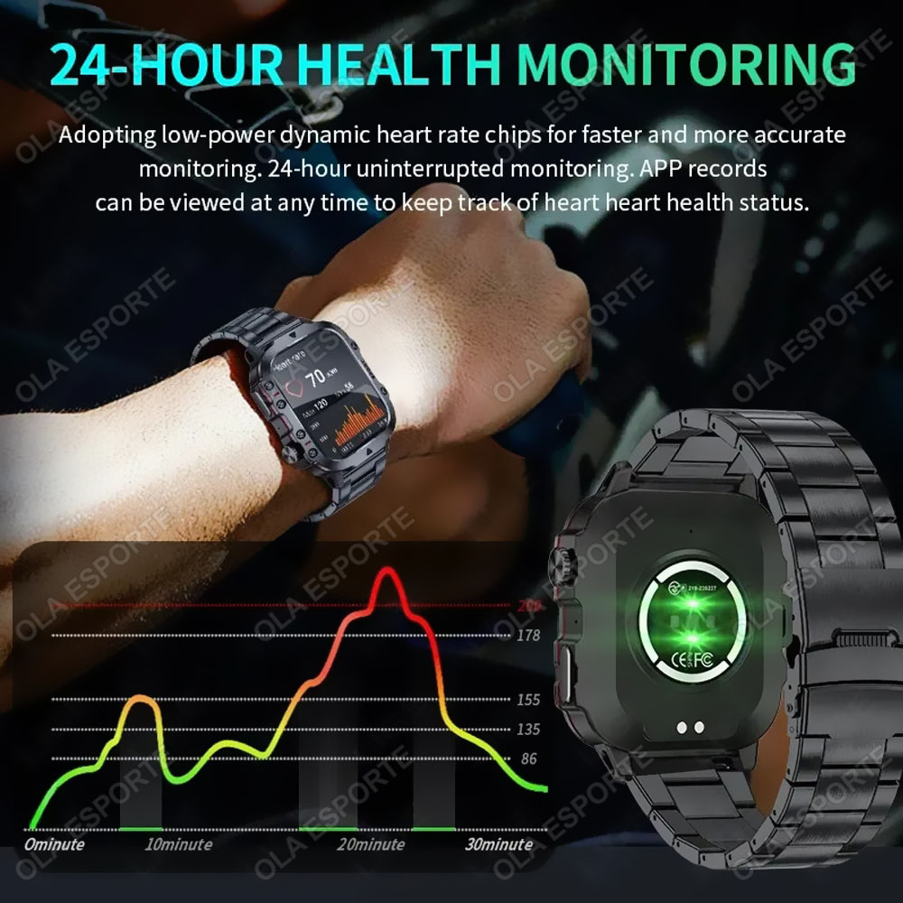 Original Rugged Men Smart Watc - Phase Esports & Gaming Festival ulasan dan harga