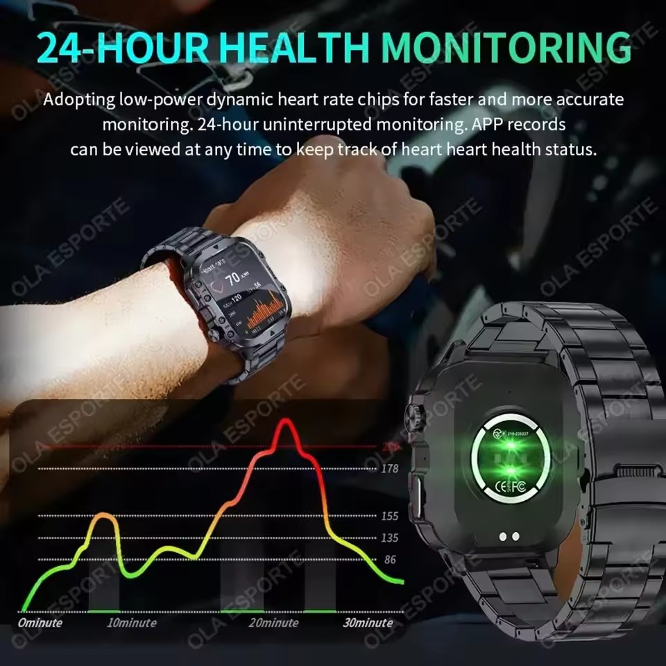 2026 New Military Smart Watch  - Phase Esports & Gaming Festival ulasan dan harga
