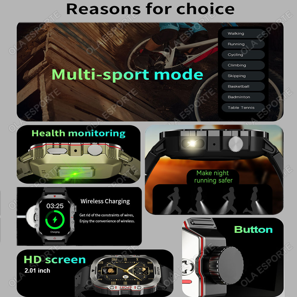 2026 New Military Smart Watch  - Phase Esports & Gaming Festival ulasan dan harga